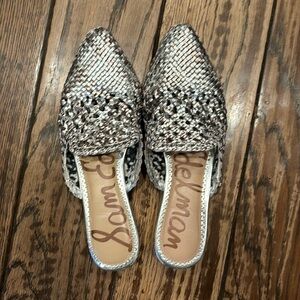 Sam Edelman CLARA mules woven leather
